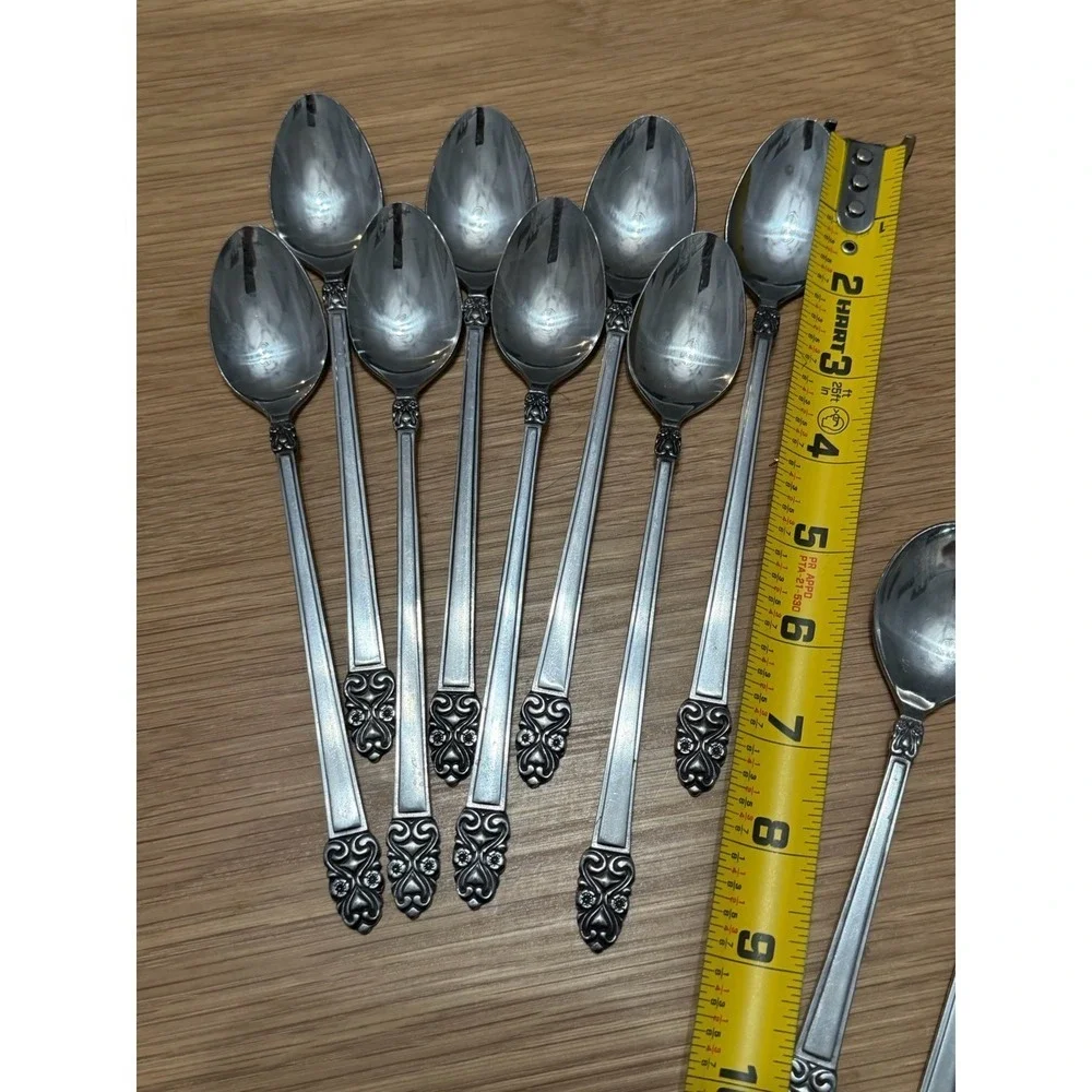 Vintage UNF476 Unknown Stainless Flatware Japan 70 Pc Set